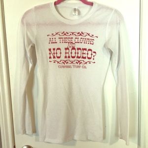 Cowgirl Tuff White long sleeve